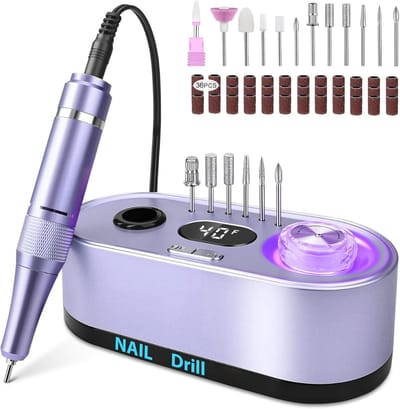 DVDSS® Nagelfrees - Elektrische Nagelvijl - Beauty producten - Paars