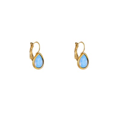 Go Dutch Label Oorhangers French Hook Drop Blue
