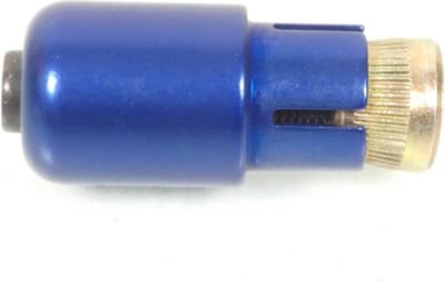Embout de guidon 749526BH Bleu anodisé pour scooter Peugeot 50 Metal X Neuf