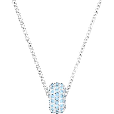 Swarovski Dextera Hanger Kunstmatige Kristal Rhodium Plated Ketting Dames ketting 5642886 Box (Random Color) white
