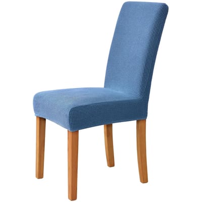 Dikkere Stoffen Rok Stoelhoes Kwaliteit Spandex Stretch Stoelhoezen voor Eetkamer Keuken Banket Woondecoratie Zit Slipcover 1 Piece Chair Cover