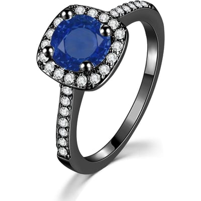 Double Fair Exquis Carré Mariage & Fiançailles Anneaux Pour Femmes Bague Féminine Bijouterie Zircon Cubique Brillant Bijoux Mode DFR531 10