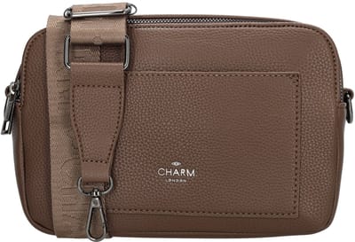 Charm London Pentonville Schoudertas - Crossbodytas - Praktisch - Compact - Mokka