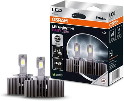 LED Lampen Set - Xenon Verlichting - Voertuig Verlichting - D5S Fitting - 50 Watt - Koel Wit