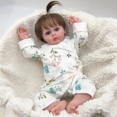 Reborn Babypop - Baby pop Meisje - Rollenspel Spel - Zichtbare Aderen - 50 cm - Niet gespecificeerd