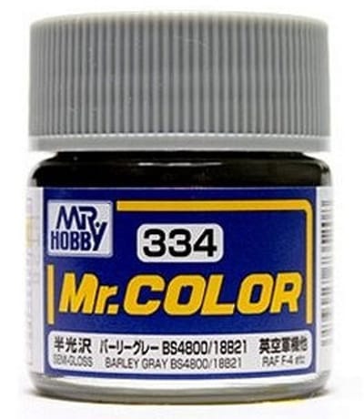 Gunze Mr. Hobby C-334 - Mr. Color 10 ml Barley Gray BS4800/18B21 - Lacquer Modelbouwverf