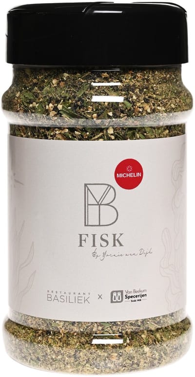 Van Beekum Specerijen - Fisk - Basiliek x Van Beekum Specerijen - Strooibus 130 Gram