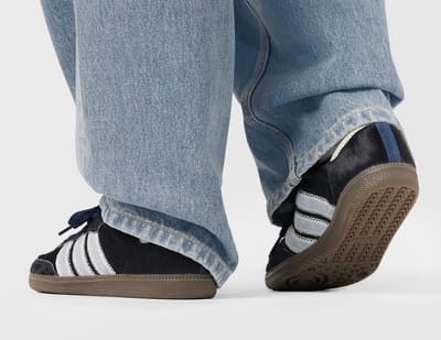 adidas Samba OG Pony Hair Pack - Night Indigo Clear Sky Dames Sneakers Blauw Tactiel-Blauw JS3934 38 gray