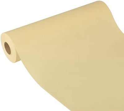 Tafellopers, stofkarakter, nonwoven "soft selection plus" 24 m x 40 cm champagne 1 rol