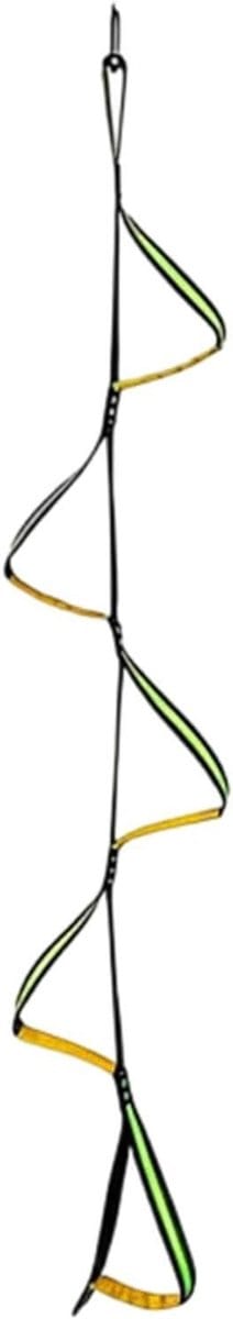 Touwladder Watersport - Bootladder Klimtouw - Veilig Instappen - Snelle Bevestiging - 5 Treden - Zwart