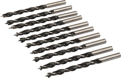 Silverline Houtboren - 6 mm. - 10 Stuks