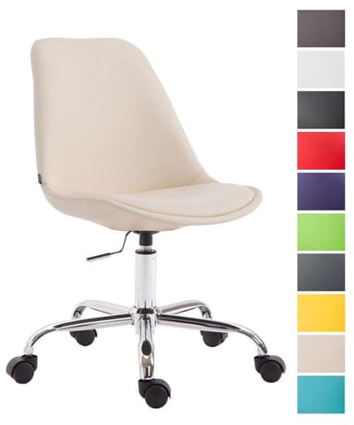 CLP Toulouse - Bureaustoel - Kunstleer creme