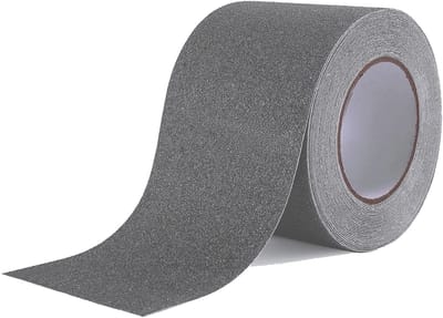 Antislip plakband - Antislip Trap Strip - Antisliptape - Antislip tape - Anti-Slip Strip - Antislip plakband voor treden - Zelfklevende veiligheidsband - Antislip Tape Voor Trap, Vloer, Drempel - 5m x 10cm - Grijs
