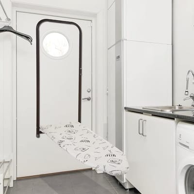 Overdeur Strijkplank Cover 33 x 94 cm met Warmte Reflecterende Vulling