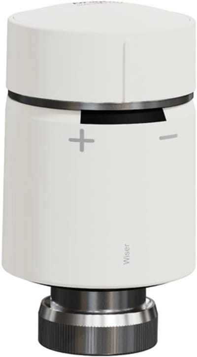 Radiatorthermostaat - Slimme Verwarmingsregelaar - Ruimte-voor-ruimte Verwarming - Open Raam Herkenning - 15 Volt - Wit