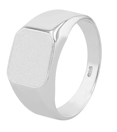 AKZENT Akzent Unisex ring "Tjark" aus 925 Sterlingzilver, gerhodineerd, langlebig, Gr. 58-72