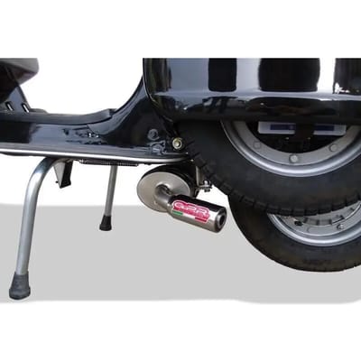 Homologeerde motoruitlaat GPR Tech LML Star 125 4 Tempi - 4 Strokes Genuine Stella 2010-2013