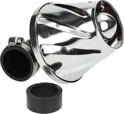 Mezoly Luchtfilter Helix Ø28-35mm chroom
