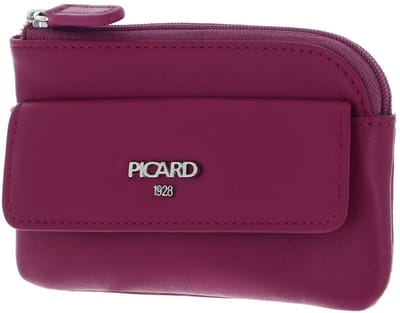PICARD Leren sleutelgeval Bingo Key Case Fuchsia paars