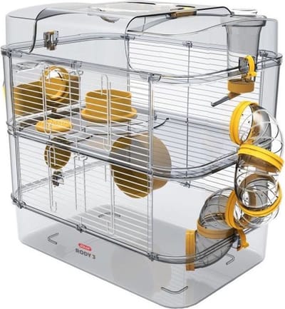 Cage Zolux 41 x 27 x 40,5 cm Yellow
