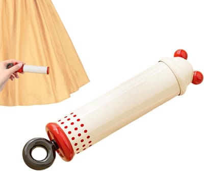 Huisdierenhaarverwijderaar - Pluisroller Wasbaar - Kleding Reinigen - Batterijvrij Mechanisme - 16 x 4 cm - Wit