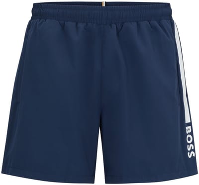 BOSS Dolphin Zwemshort blauw