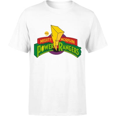 Power Rangers Power Rangers Tote Men's T-Shirt - Wit - S - Wit