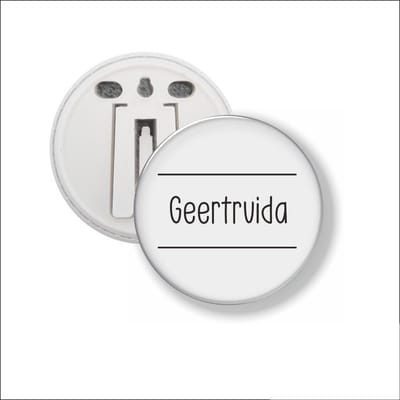 Button Met Clip 58 MM - Geertruida