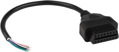 OBD2 16-Pin Vrouwelijk naar Open Draad Kabel Verlenging voor Diagnostische Tools - 30cm