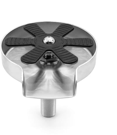 Waterval Glass Rinser / Glazenspoeler – Glasreiniger voor Spoelbak – Bierglas & Barista Cup Rinser – RVS SS304 – 120 mm Zilver