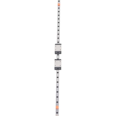 Kit de rail de guidage linéaire miniature MGN7H avec 2 blocs coulissants pour imprimantes 3D 400mm