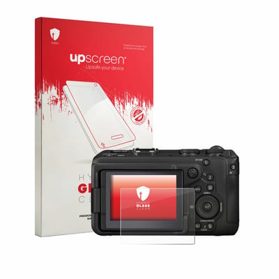upscreen - Screenprotector voor Canon EOS R6 V - Folie Beschermfolie Beschermglas transparant
