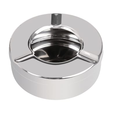 Olympia Windvrije Asbak - RVS - Ø9x(H)3,5cm - ( Set van 6 )