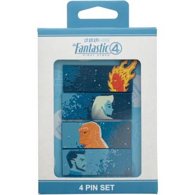 The Fantastic Four: First Steps Characters Pin Set