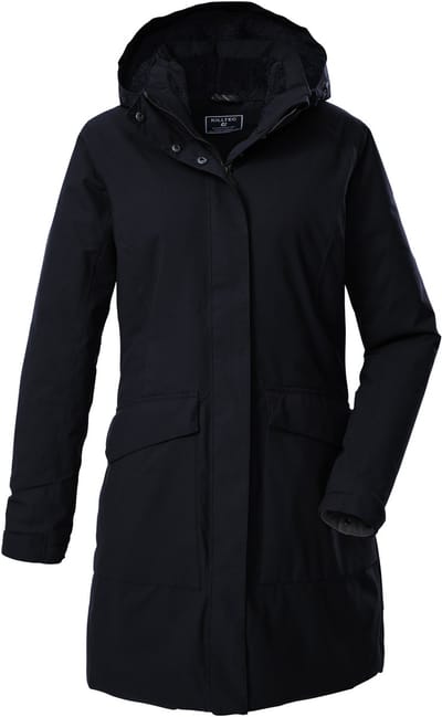 Killtec KOW 18 Women Parka - Winterjas - Dames - Blackblue - Maat 46