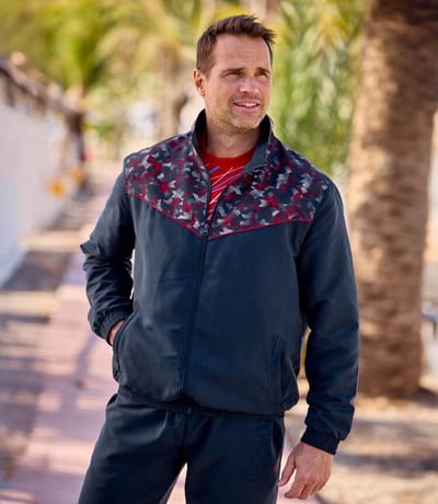 ATLAS FOR MEN - Trainingspak van microvezel - Heren - Verkrijgbaar in grote maten - XL