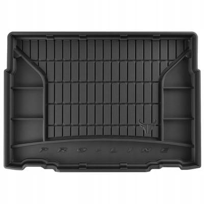 Frogum Kofferbakmat met Organizer - Citroën C3 Aircross II (2017-) - Pasvorm - Lage Laadvloer - Zwart