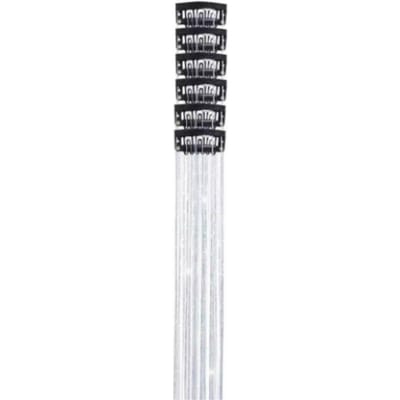 6 stuks Clip In Haarglitter Hairextensions Haarglitter 20 Inch Hittebestendig Glitter Hairextensions