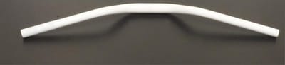 Guidon alu blanc 66.5cm oversize Ø28mm TNT pour scooter 50 street naked cross