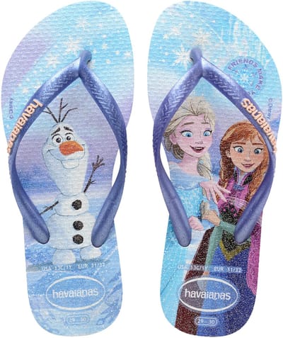 Slanke Princess teenslipper voor kinderen