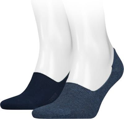 Levi's footies 2P blauw II - 35-38