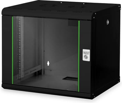 DIGITUS DN-19 09-U-SW - 9U - Wall Mount Rack Cabinet