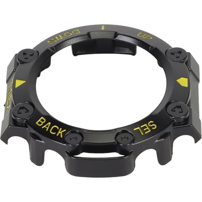 Beschermende Bumper Cover Case voor Amazfit T Rex 2 Nauwkeurige Uitsparingen Schokbestendig Horloge Accessoires Zwart Geel black