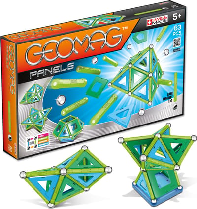 83-delige Geomag Panels set groen/blauw