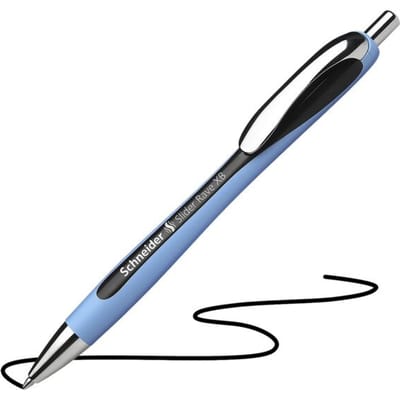 Schneider balpen - Slider Rave - penpunt XB - schrijfkleur zwart - S-132501