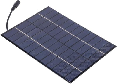 Mini Zonnepaneel - Zonnecel Module - Batterij Opladen - Epoxy Gecoat - 210x165mm - Blauw