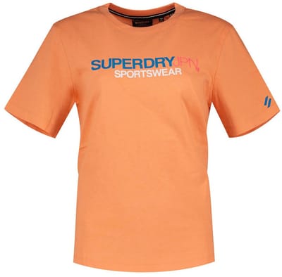 Superdry - Sportwear Logo T-shirt met losse pasvorm - Dames - T-shirts