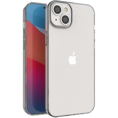 Ceezs telefoonhoesje geschikt voor Apple iPhone 14 Plus ultra thin siliconen hoesje - optimale bescherming - dun design - transparant