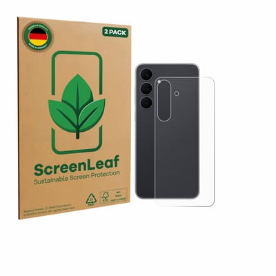 2 Stuks Screenprotector voor Samsung Galaxy S25 FE Enterprise Edition (Achterkant) - Hoogwaardige Beschermfolie transparant