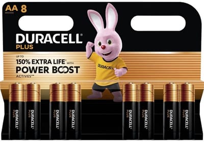 Duracell Alkaline Batterijen Mainline Bst AA - 24 x 8 stuks - Voordeelverpakking